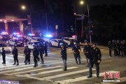 东营约200名海军陆战队士兵进驻洛杉矶 开始执行警戒守卫任务